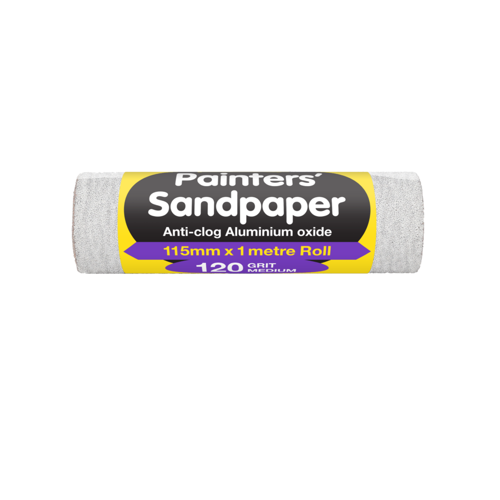 UNi-PRO | Aluminium Oxide Sandpaper Rolls Range | Anti Clog | 115mm x 1mt