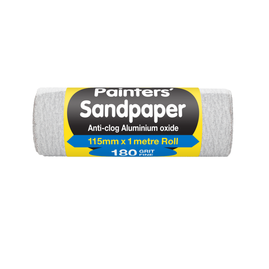 UNi-PRO | Aluminium Oxide Sandpaper Rolls Range | Anti Clog | 115mm x 1mt