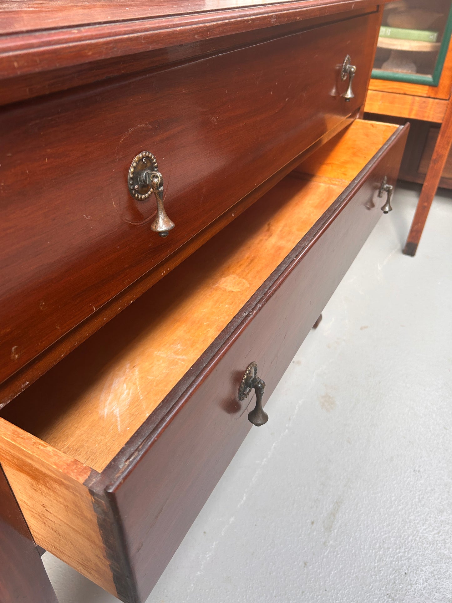 Vintage oak dressing table