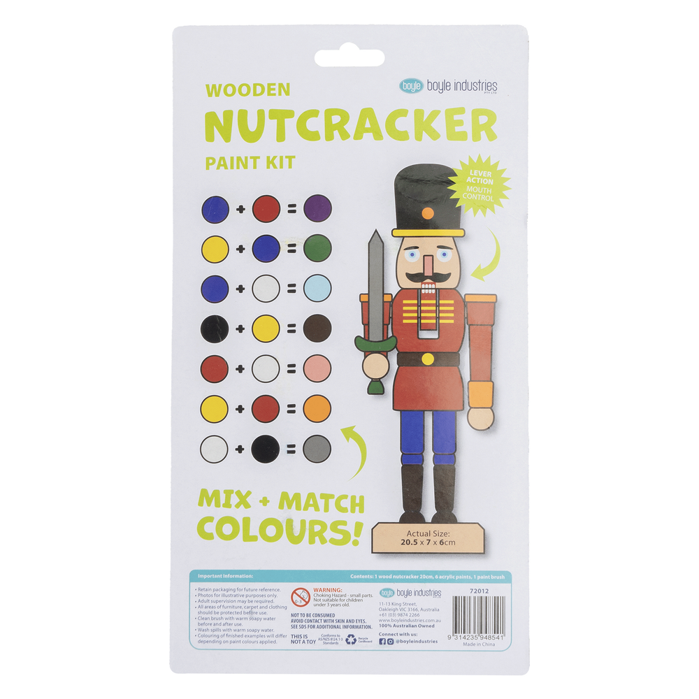 Boyle | Nutcracker Paint Kit (DAMAGED PACKAGING)
