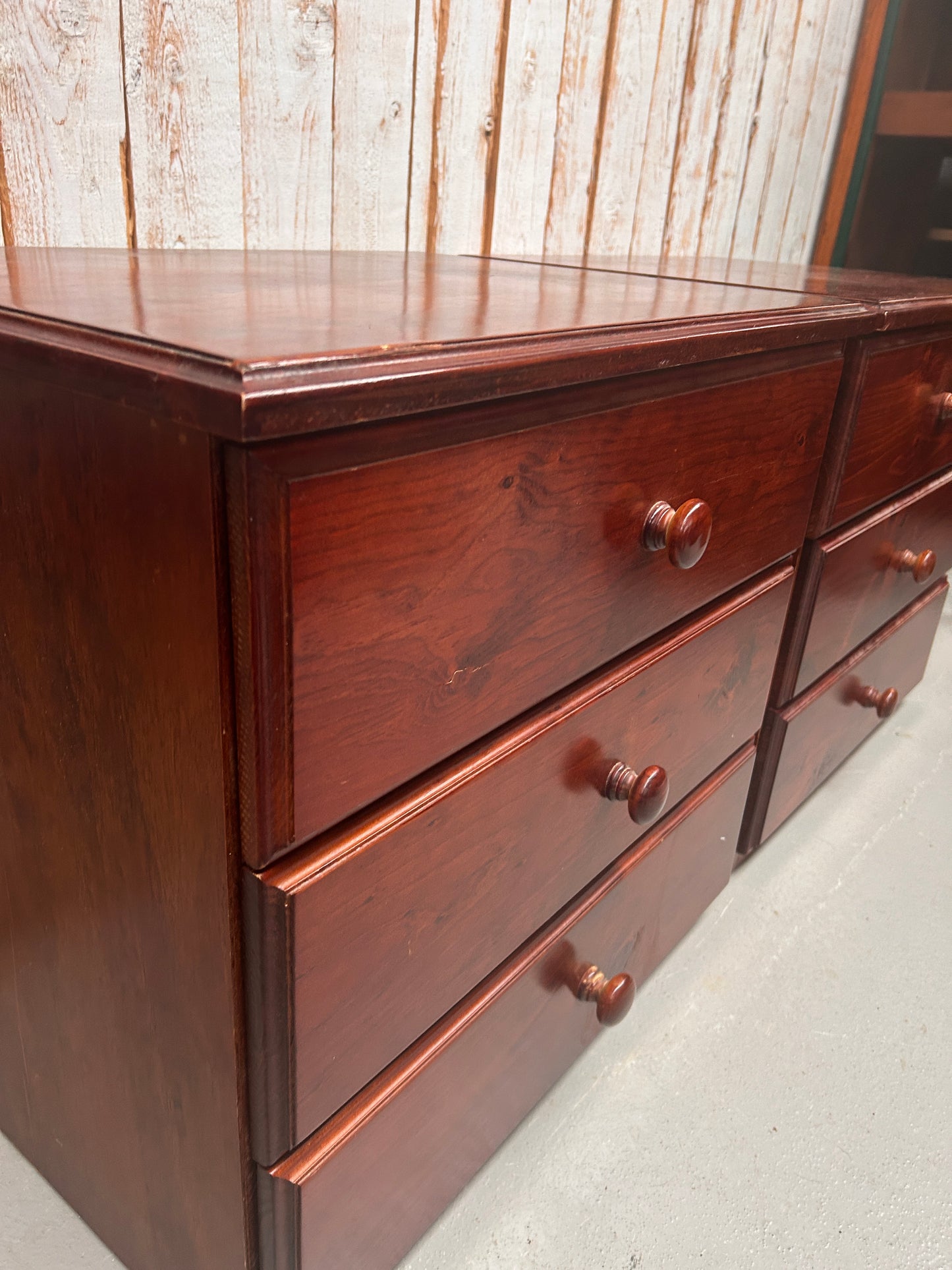 Pine bedside tables