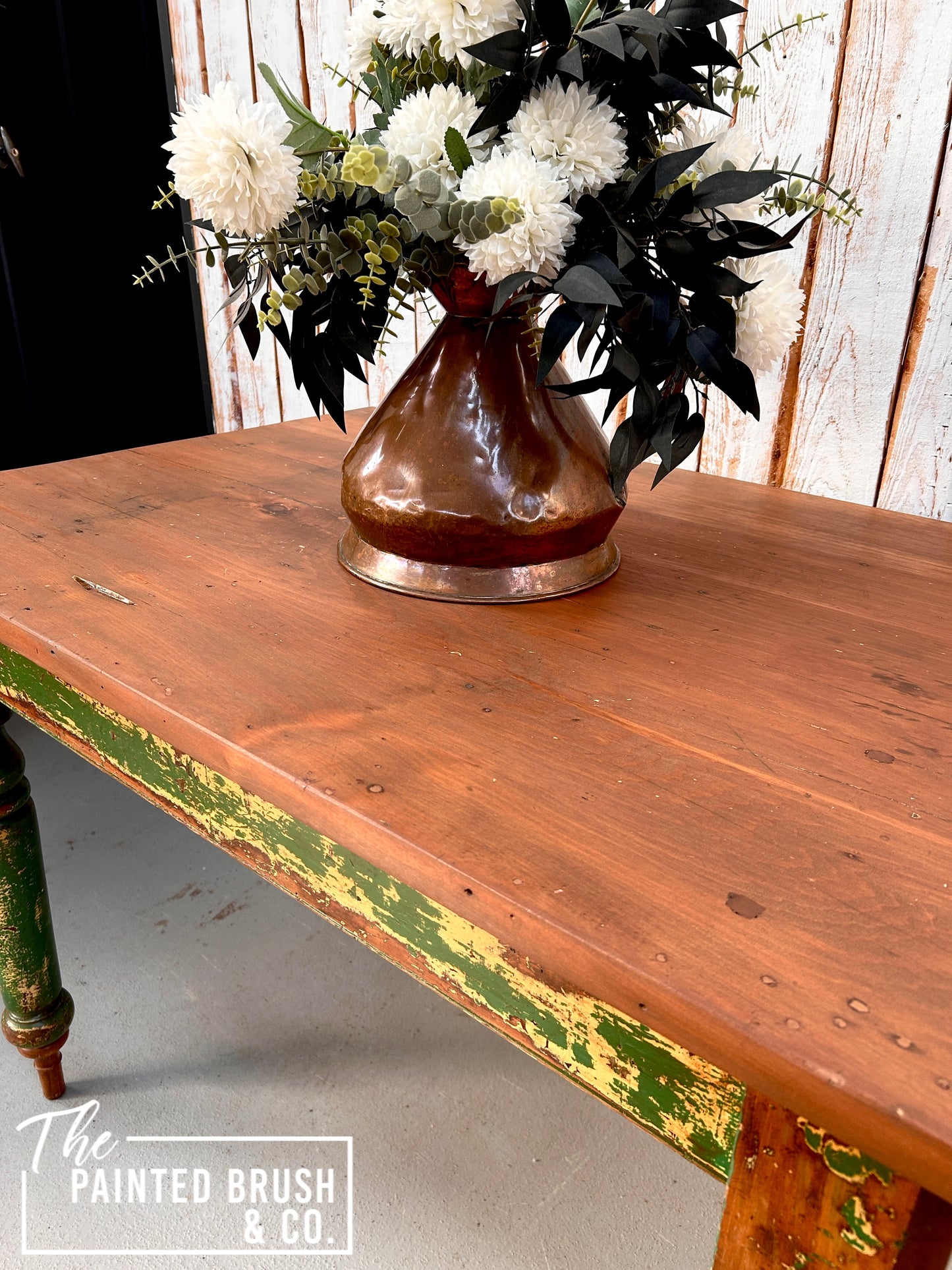 Green Chippy table