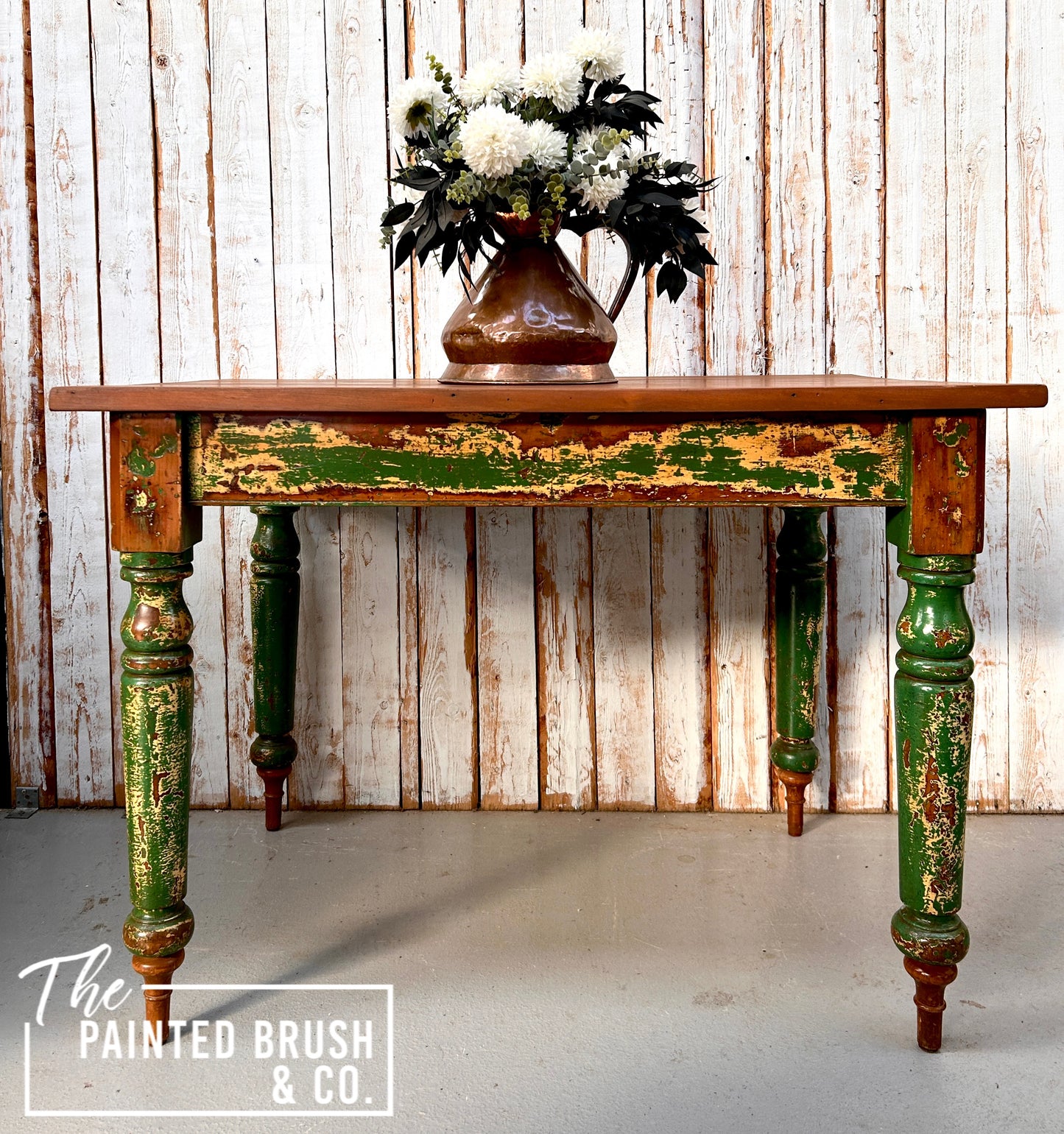 Green Chippy table