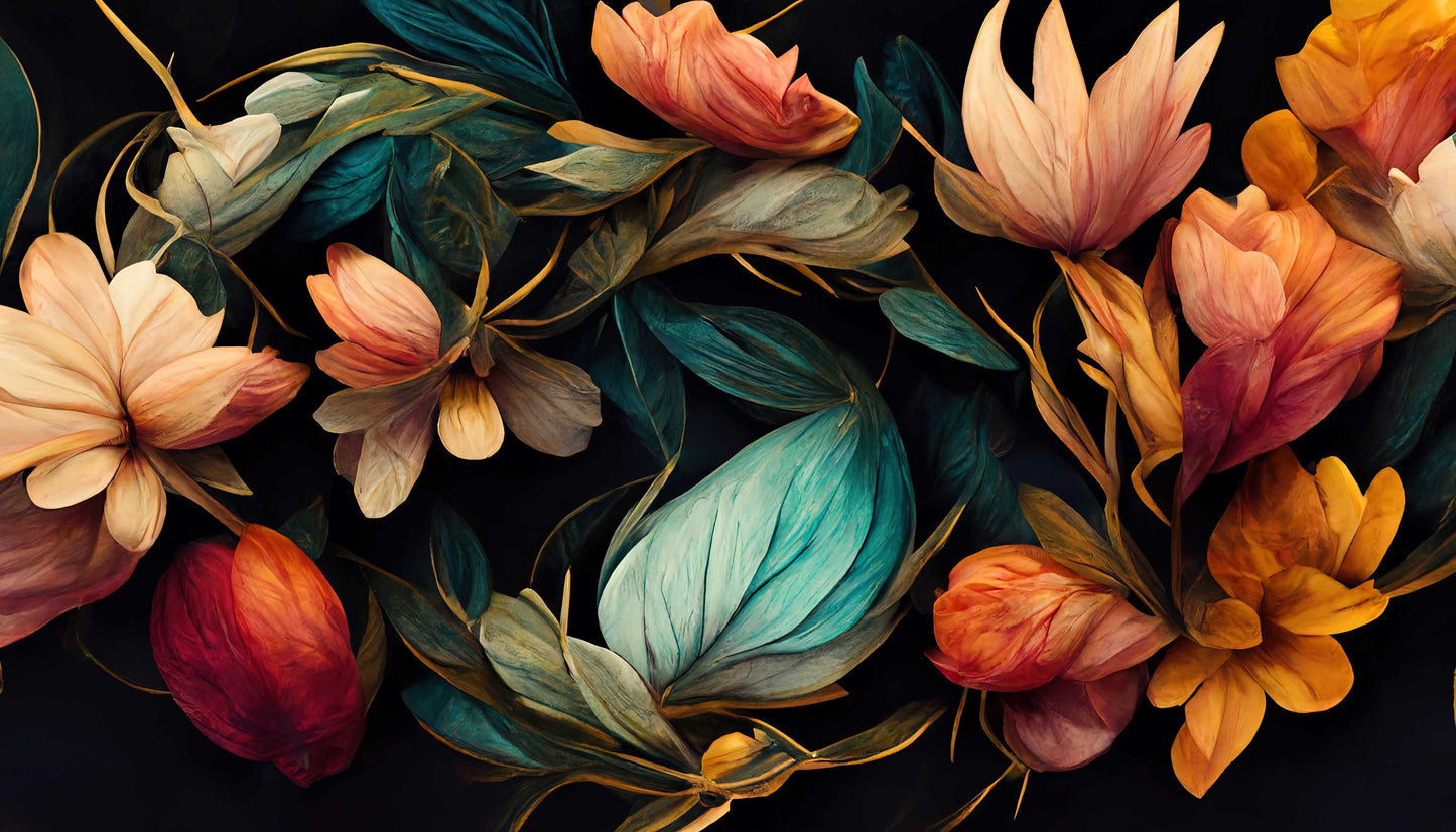 Mint Decoupage Paper | Autumn