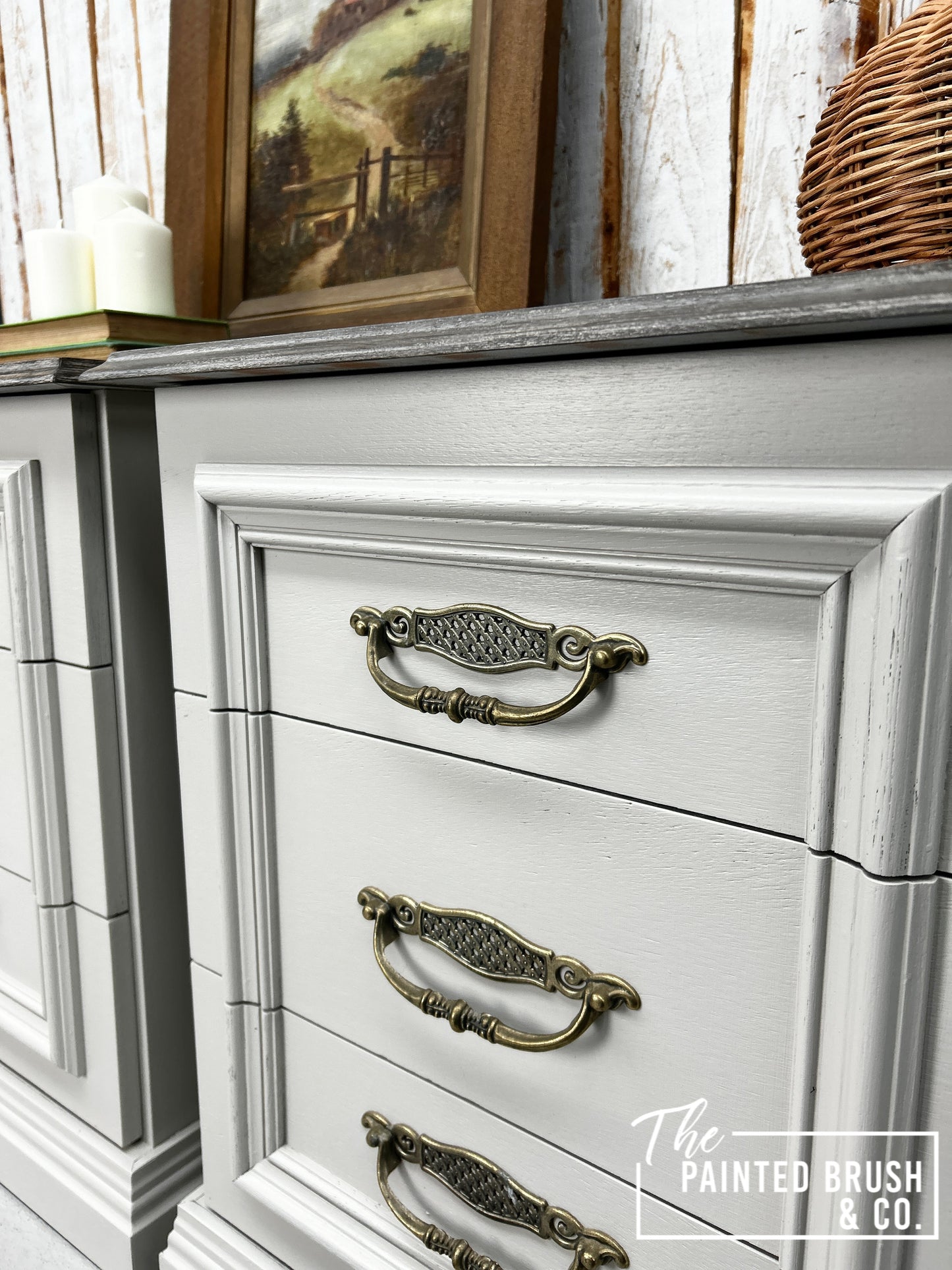 Fossil & faux timber bedsides