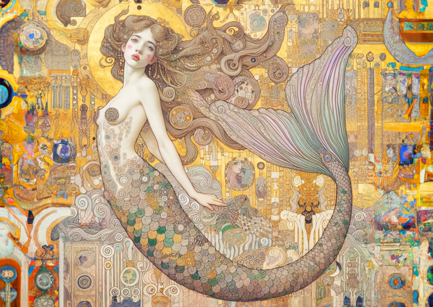 Mint Decoupage Paper | Debby's Mermaid