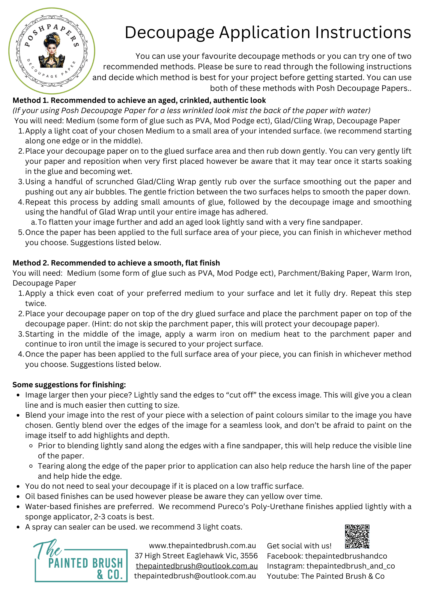 Posh Papers - Elizabeth