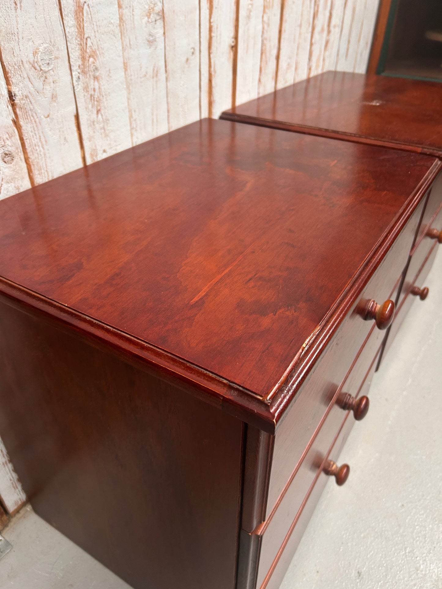 Pine bedside tables