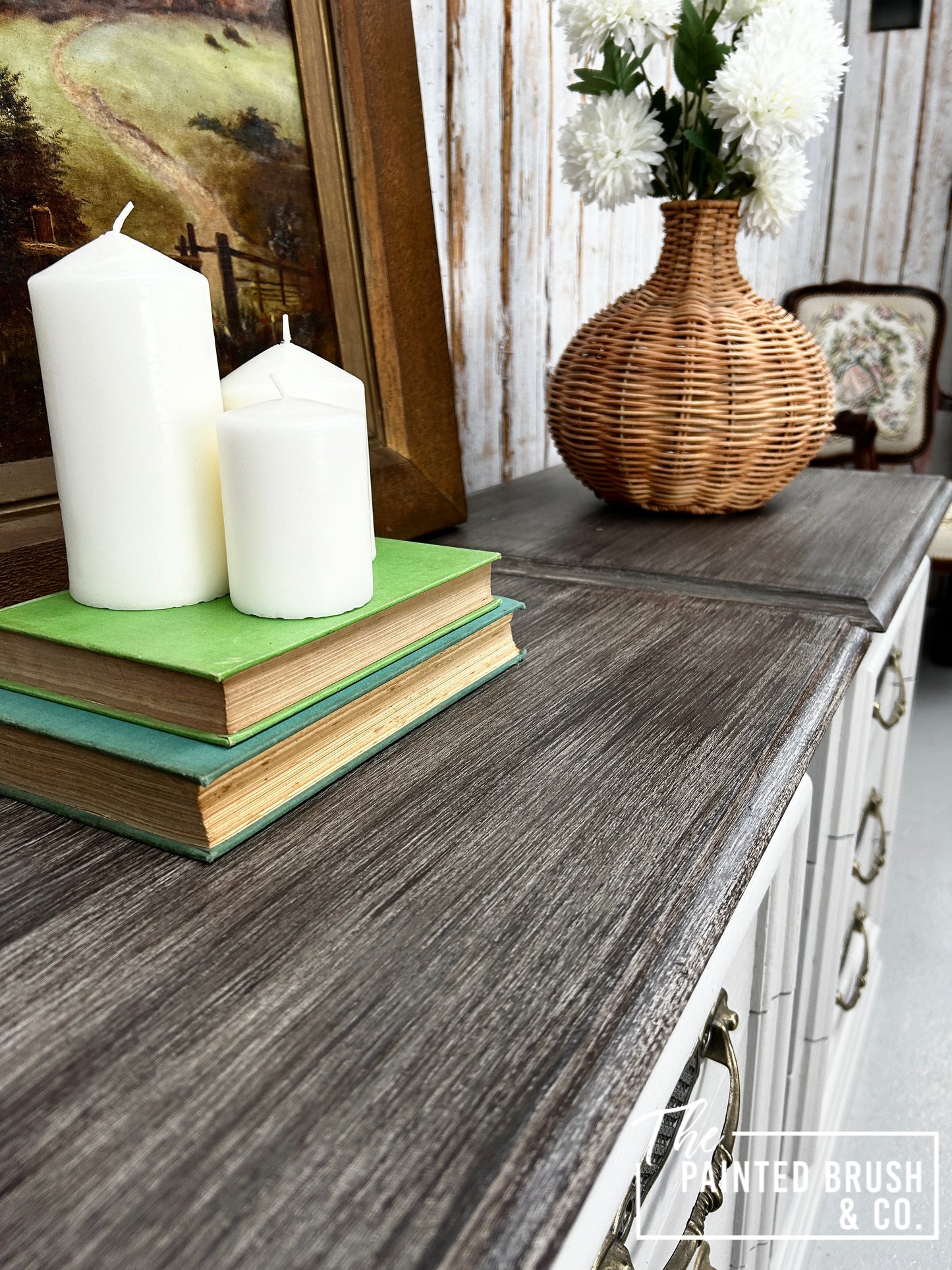 Fossil & faux timber bedsides