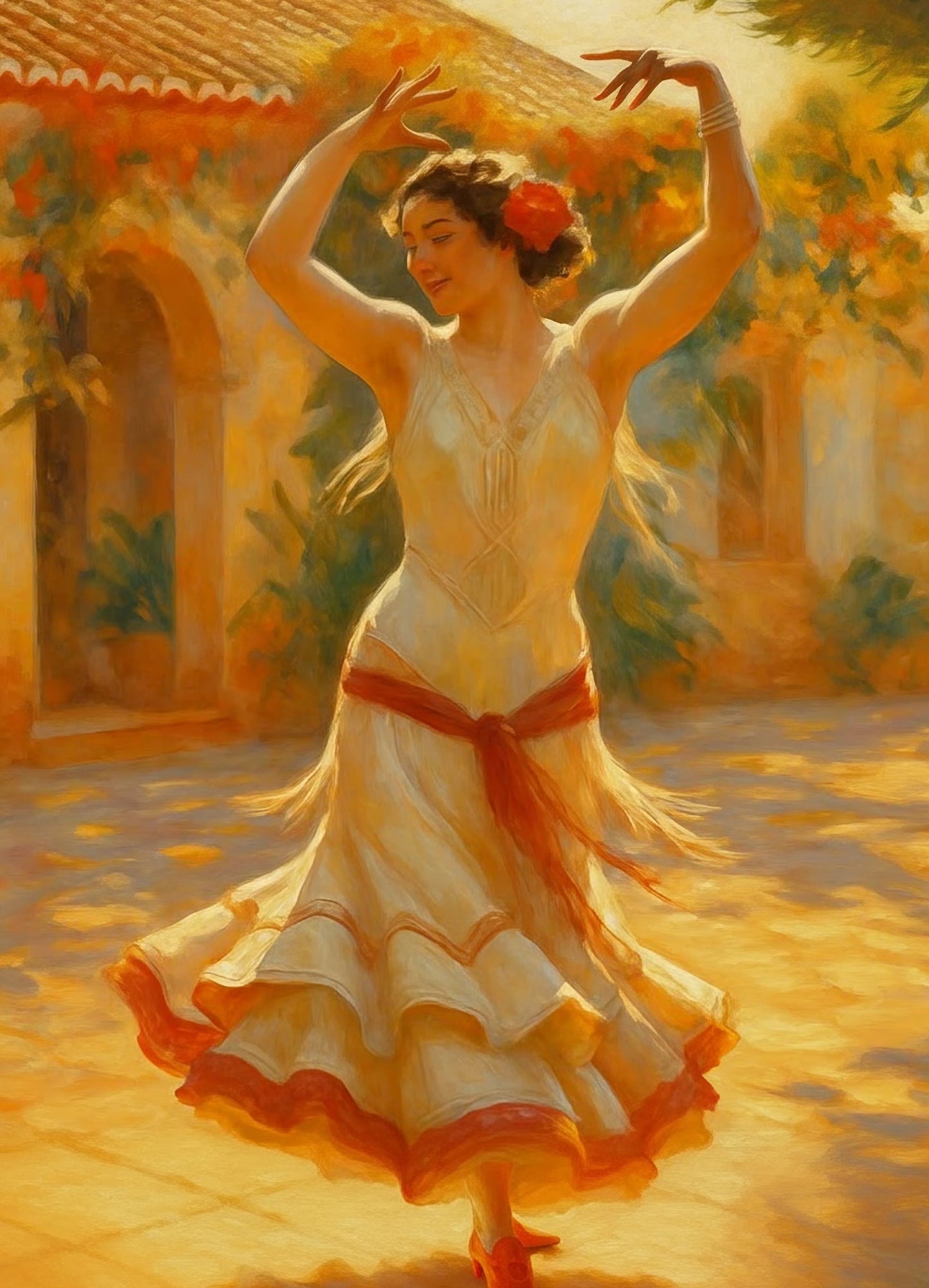 Mint Decoupage Paper | Flamenco Sunrise - LIMITED EDITION