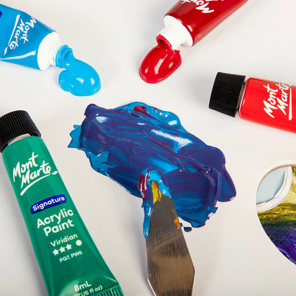 Mont Marte | Acrylic Paint Set | 12pc x 8ml