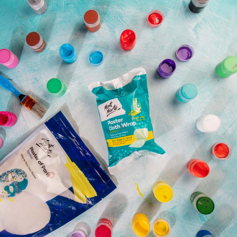 Mont Marte | Plaster Cloth Wrap Signature | 10cm x 4.6m (3.9in x 14.8ft)