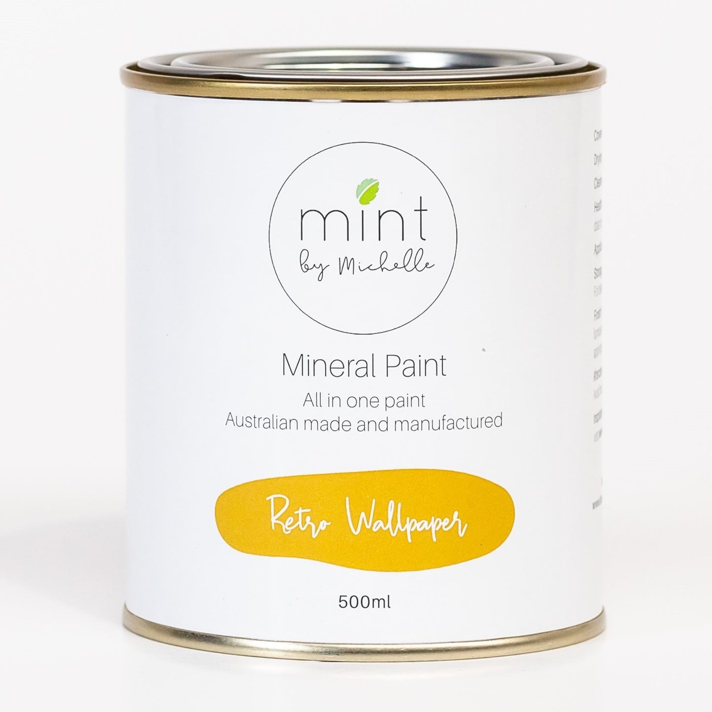 Mint Mineral Paint |Retro Wallpaper