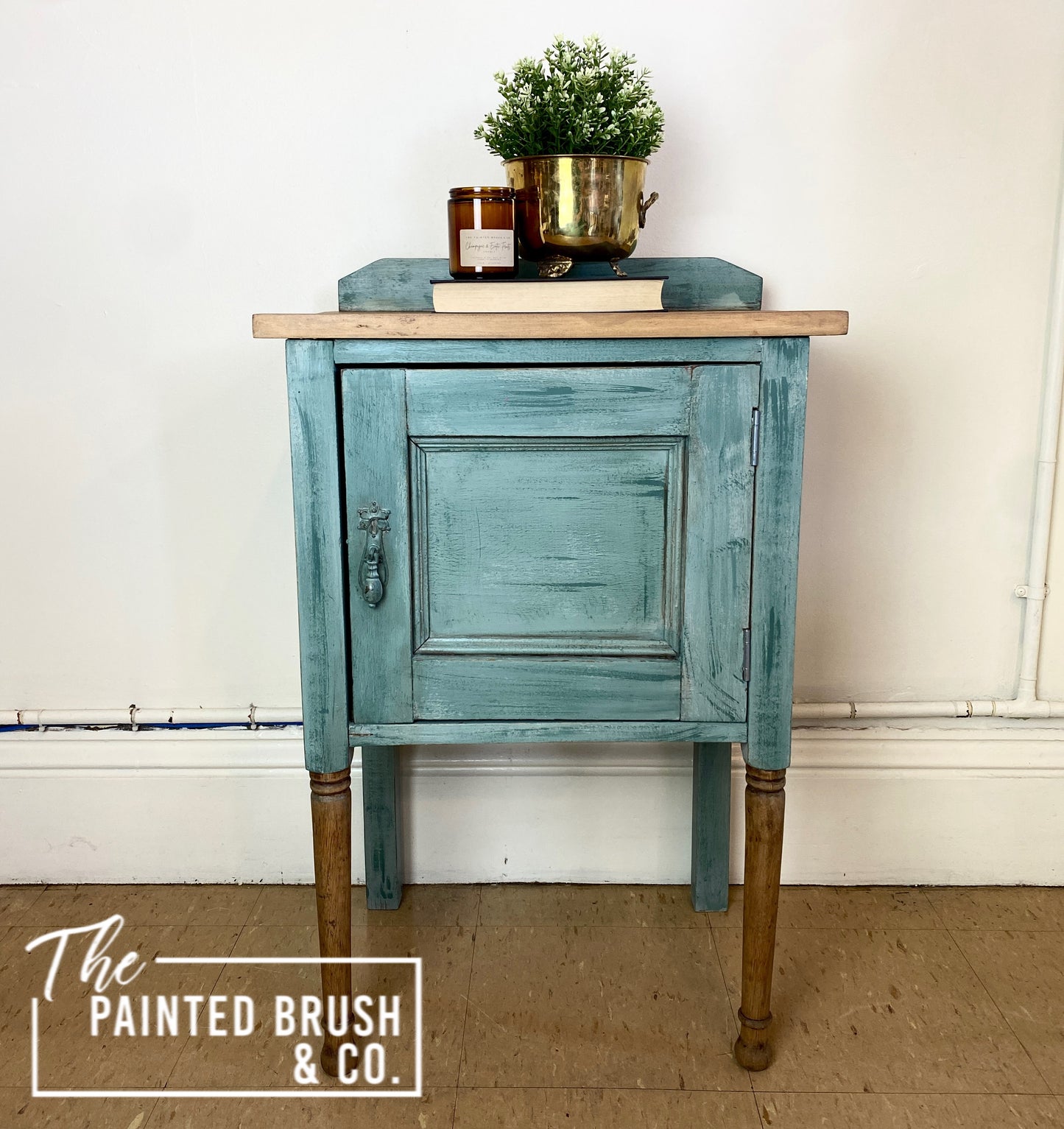 Vintage green cupboard