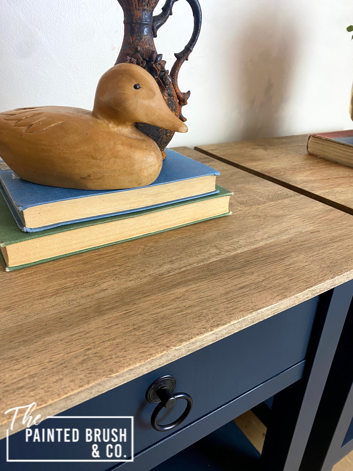 Geo Navy Bedsides