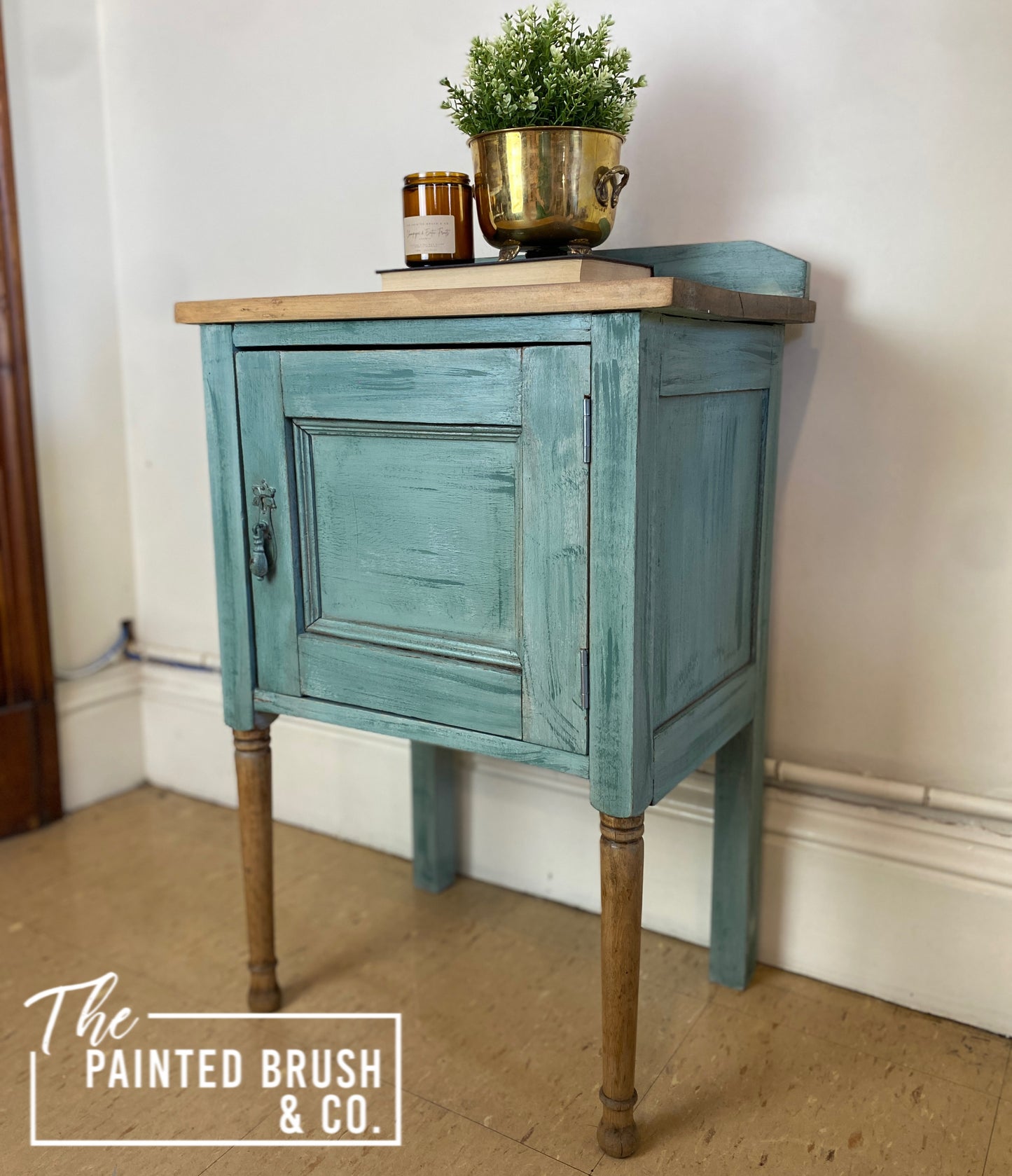 Vintage green cupboard