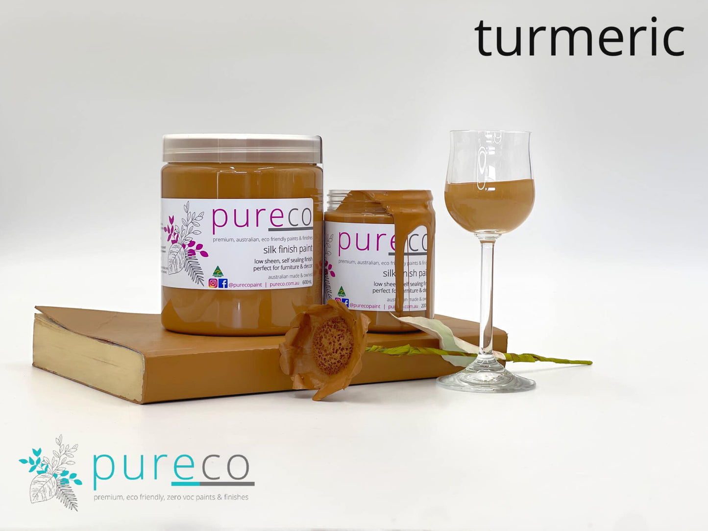 Pureco Silk Finish - Turmeric