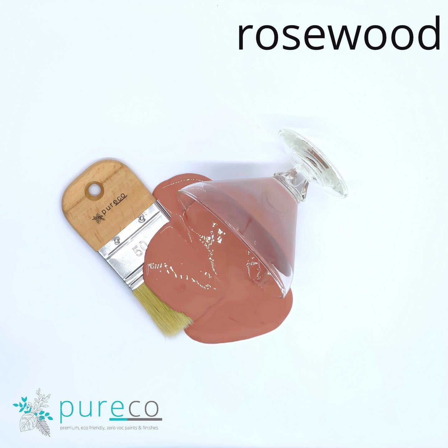 Pureco Chalk Finish - Rosewood
