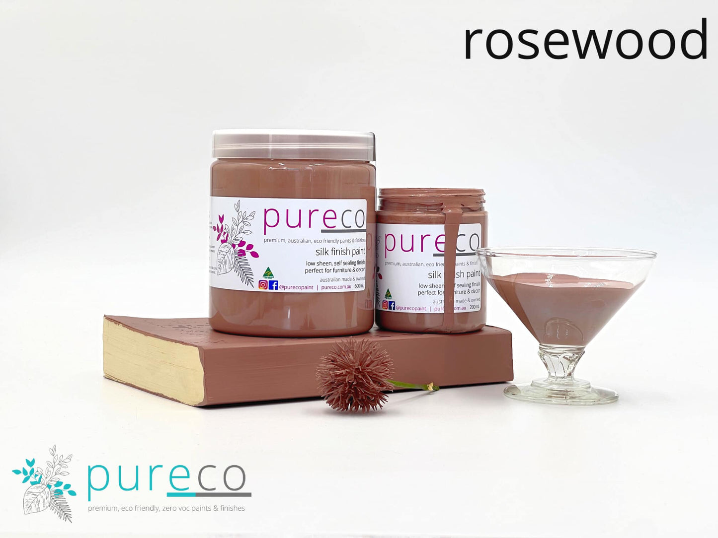 Pureco Chalk Finish - Rosewood