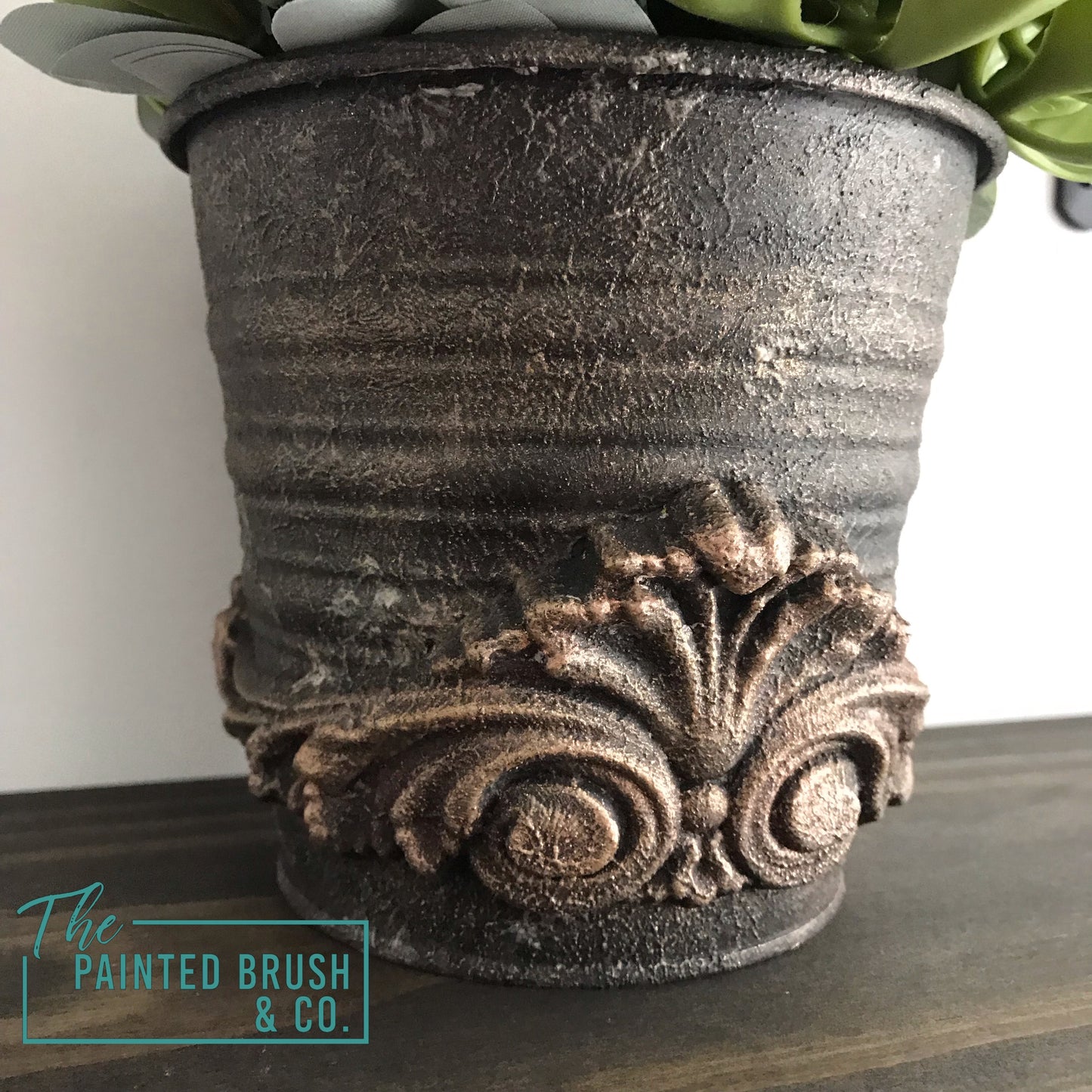 Upcycled Tin Planter