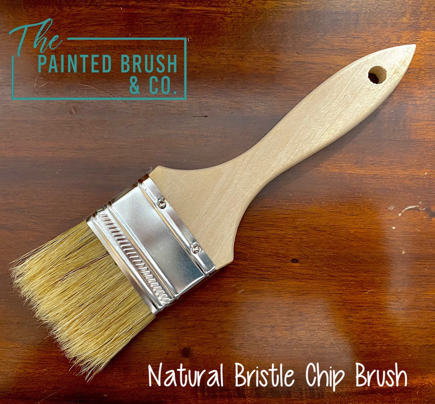 Natural Bristle Chip Brush - Small 50mm