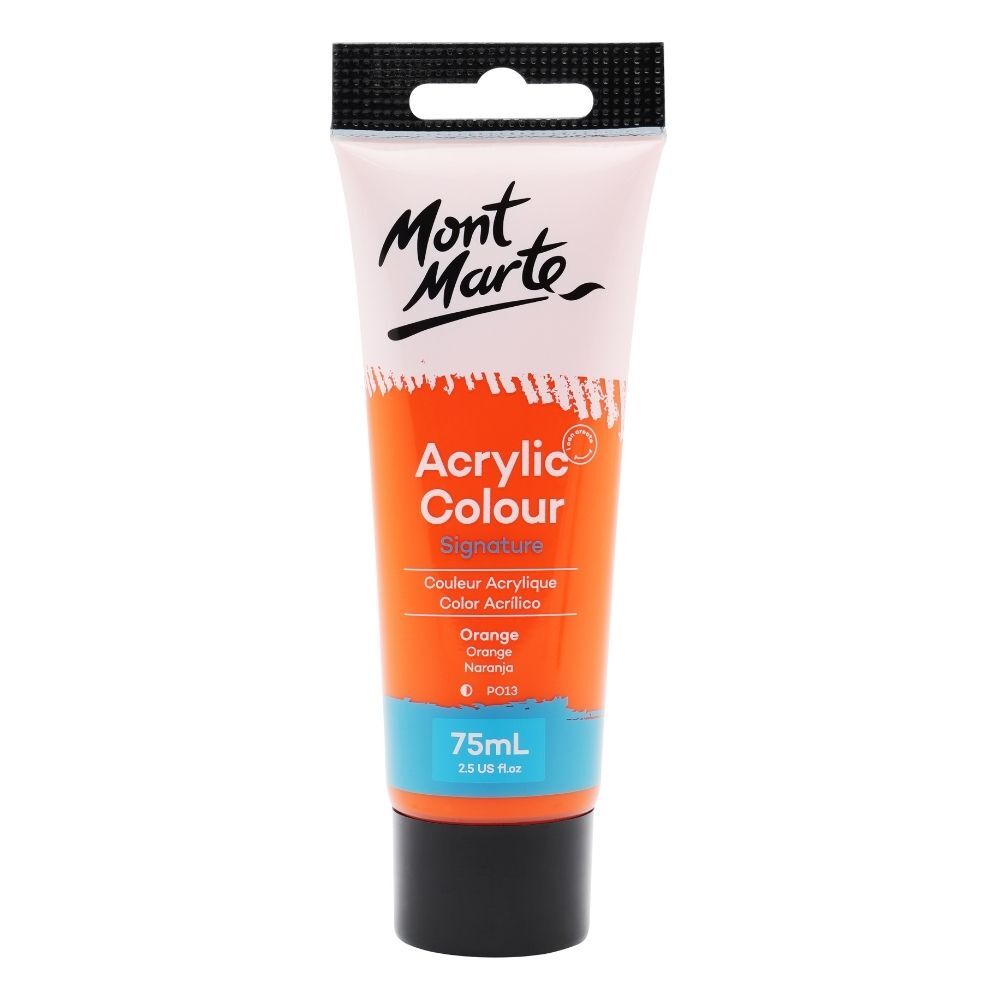 Mont Marte Acrylic Colour Paint Signature 75ml - Orange