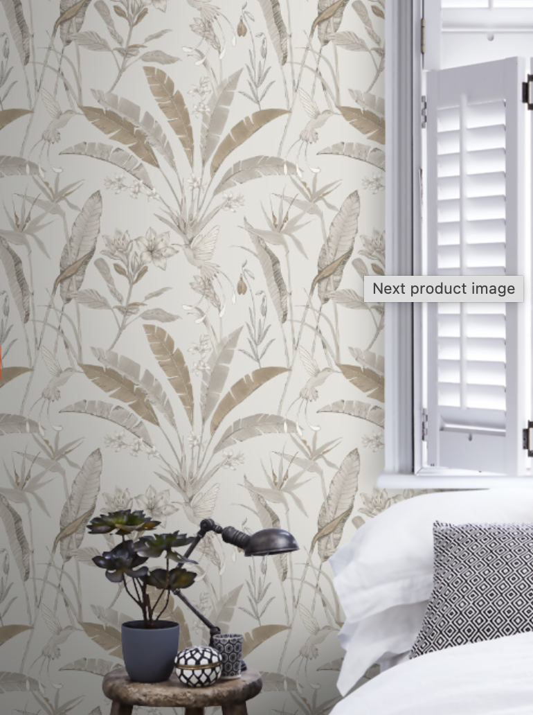 Wallpaper - floral Jungle - 1m