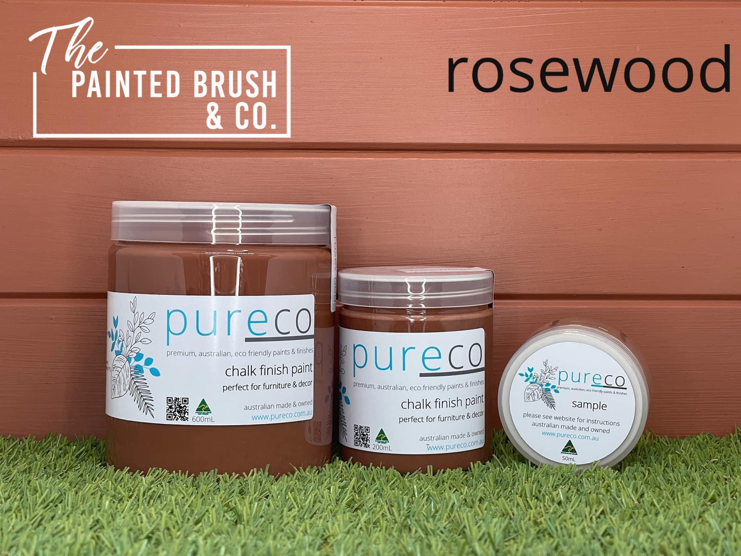Pureco Chalk Finish - Rosewood