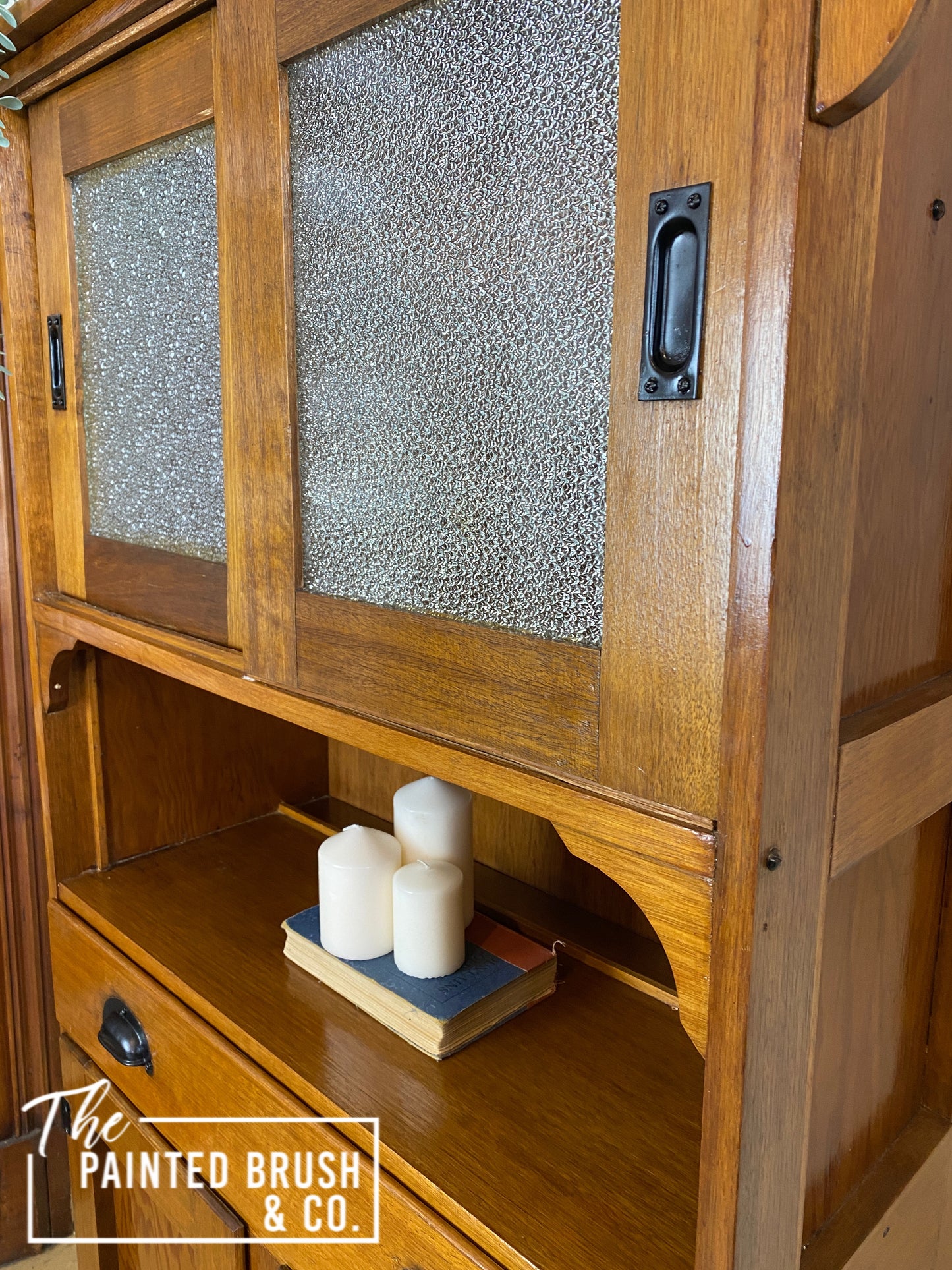 Vintage Pine Kitchen Dresser