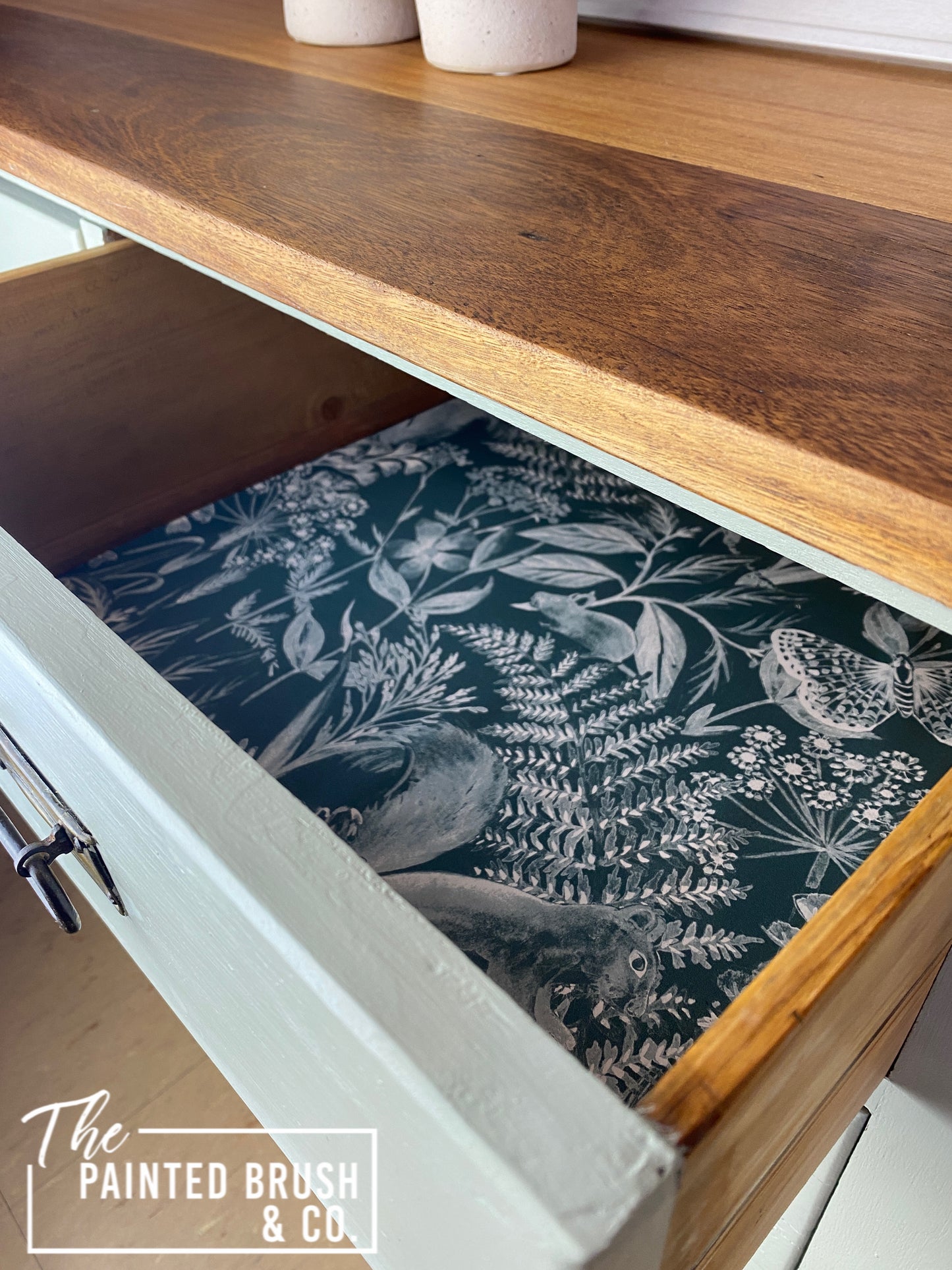 Wallpaper - Woodland greens - 1m