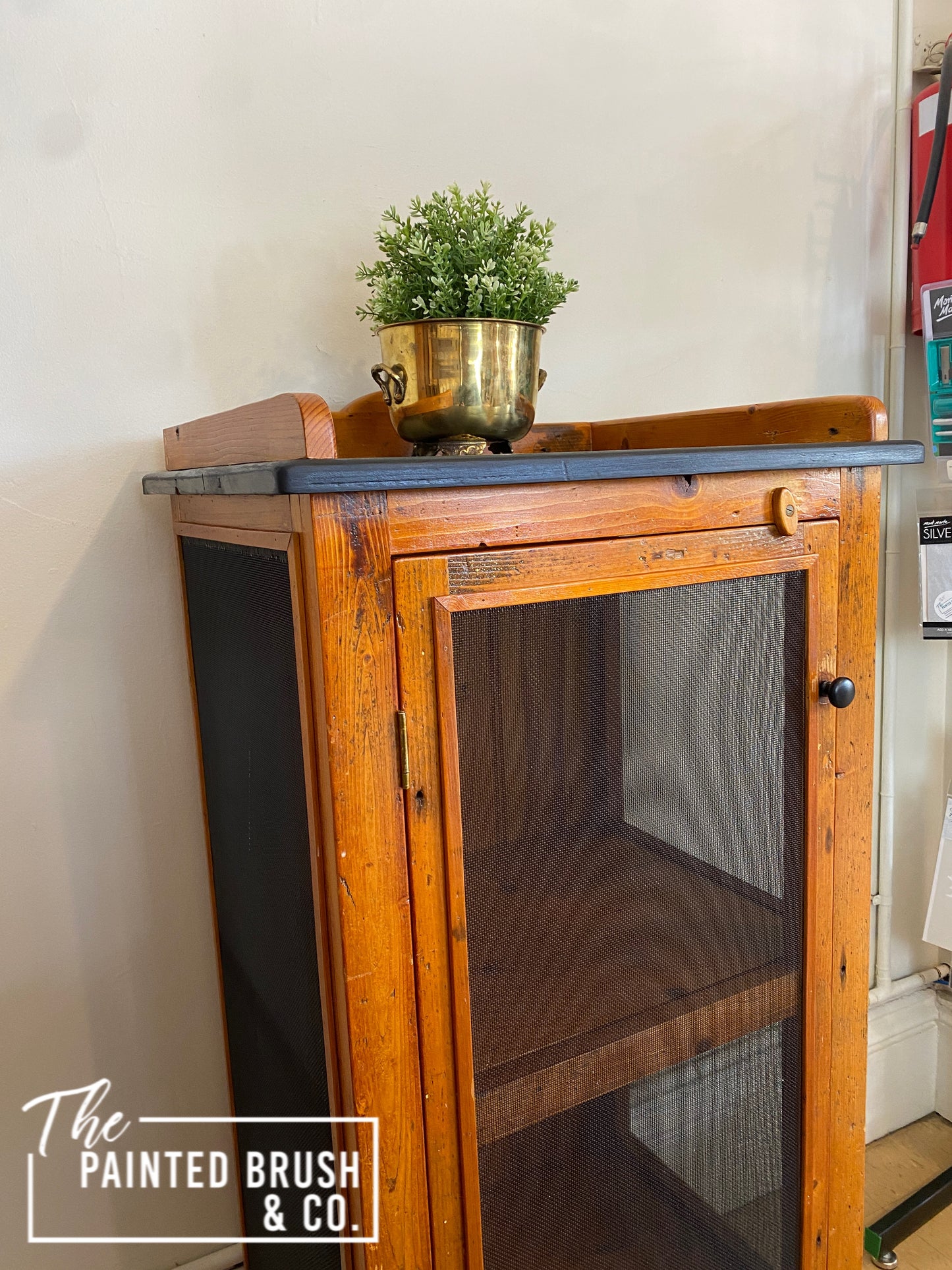 Vintage Pine Meatsafe