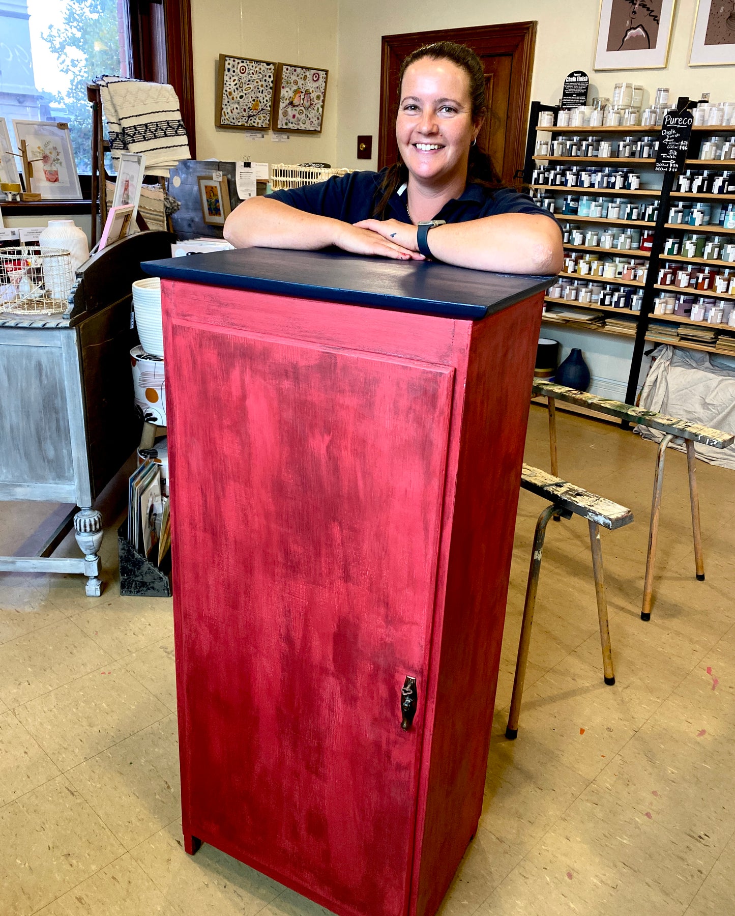 Pureco Chalk Finish - Cranberry