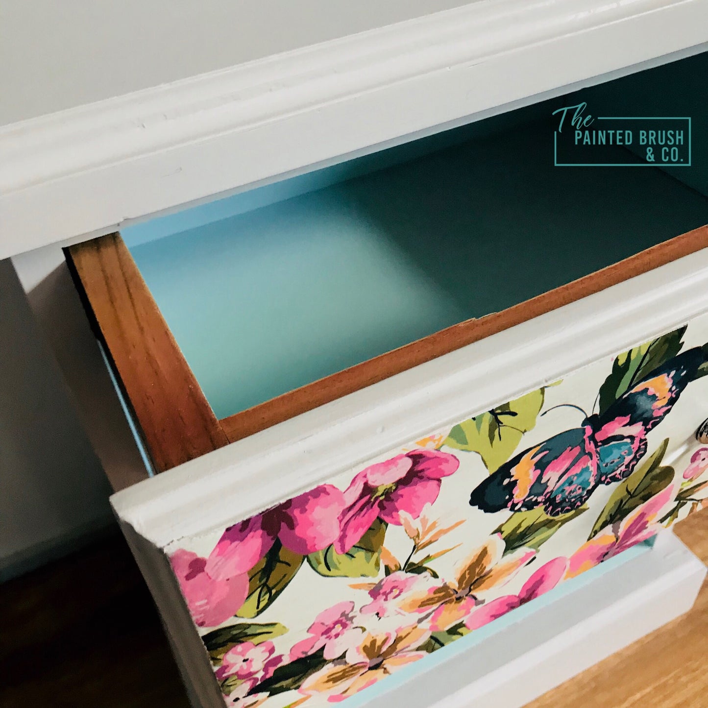 Tropical Bedside Table