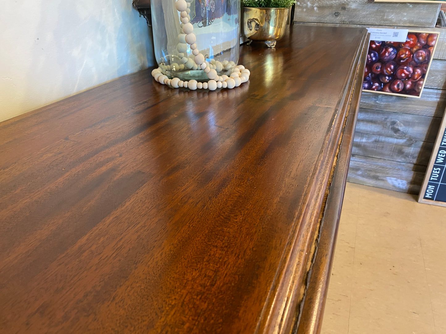 Reproduction Carved Sideboard