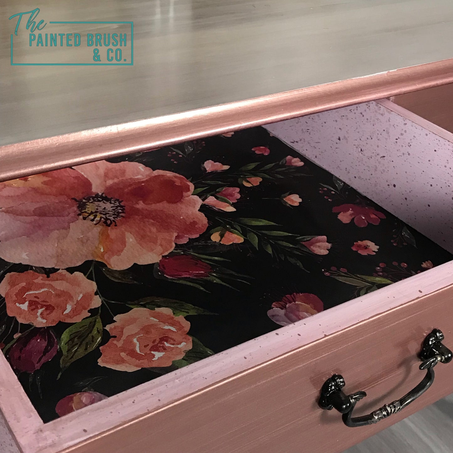 Rose Gold Dressing Table