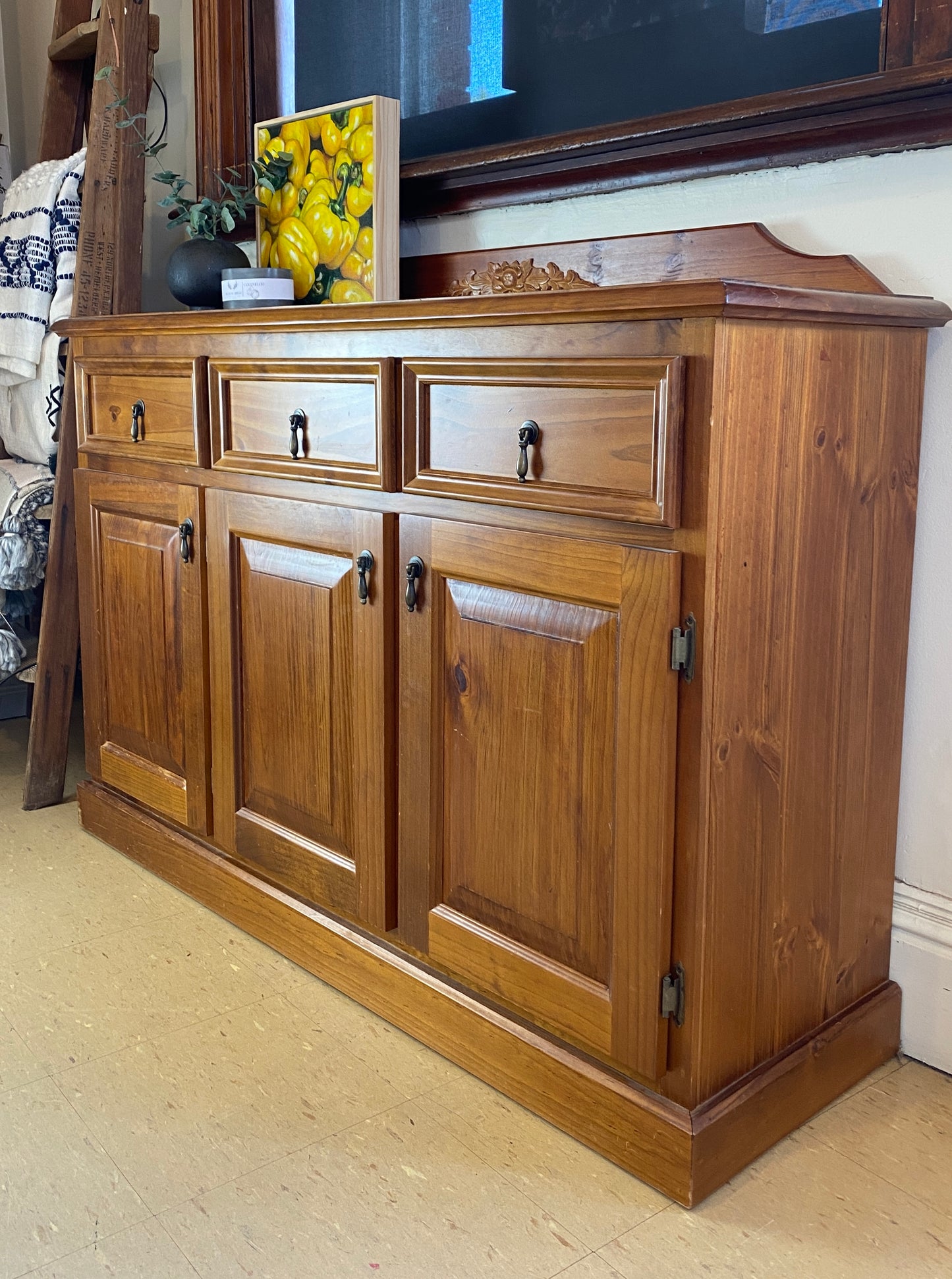 Traditional Pine Sideboard