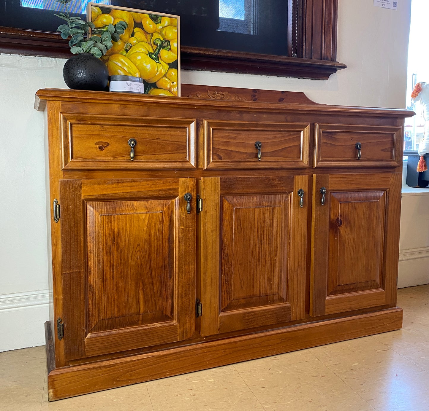 Traditional Pine Sideboard