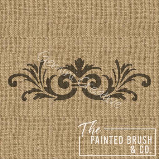 Swirl Element Stencil - E16