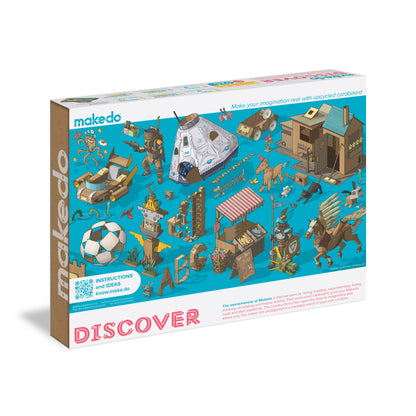 Makedo Australia - DISCOVER | Upcycled Cardboard Construction Toolkit