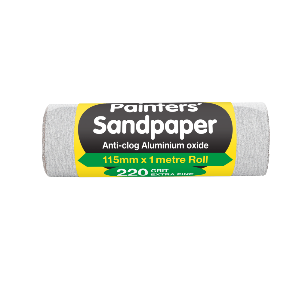 UNi-PRO |  Aluminium Oxide Sandpaper Rolls Range | Anti Clog | 115mm x 1mt