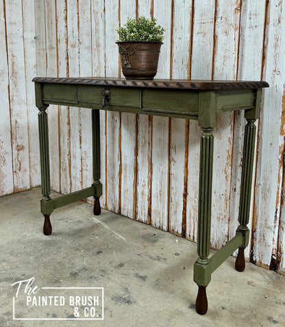 Rustic Vineyard Hall Table