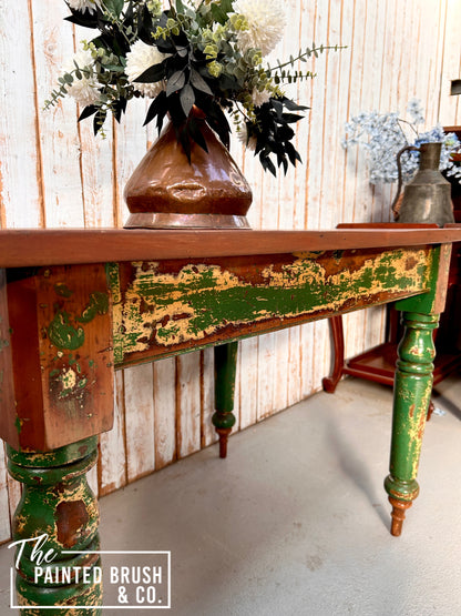 Green Chippy table
