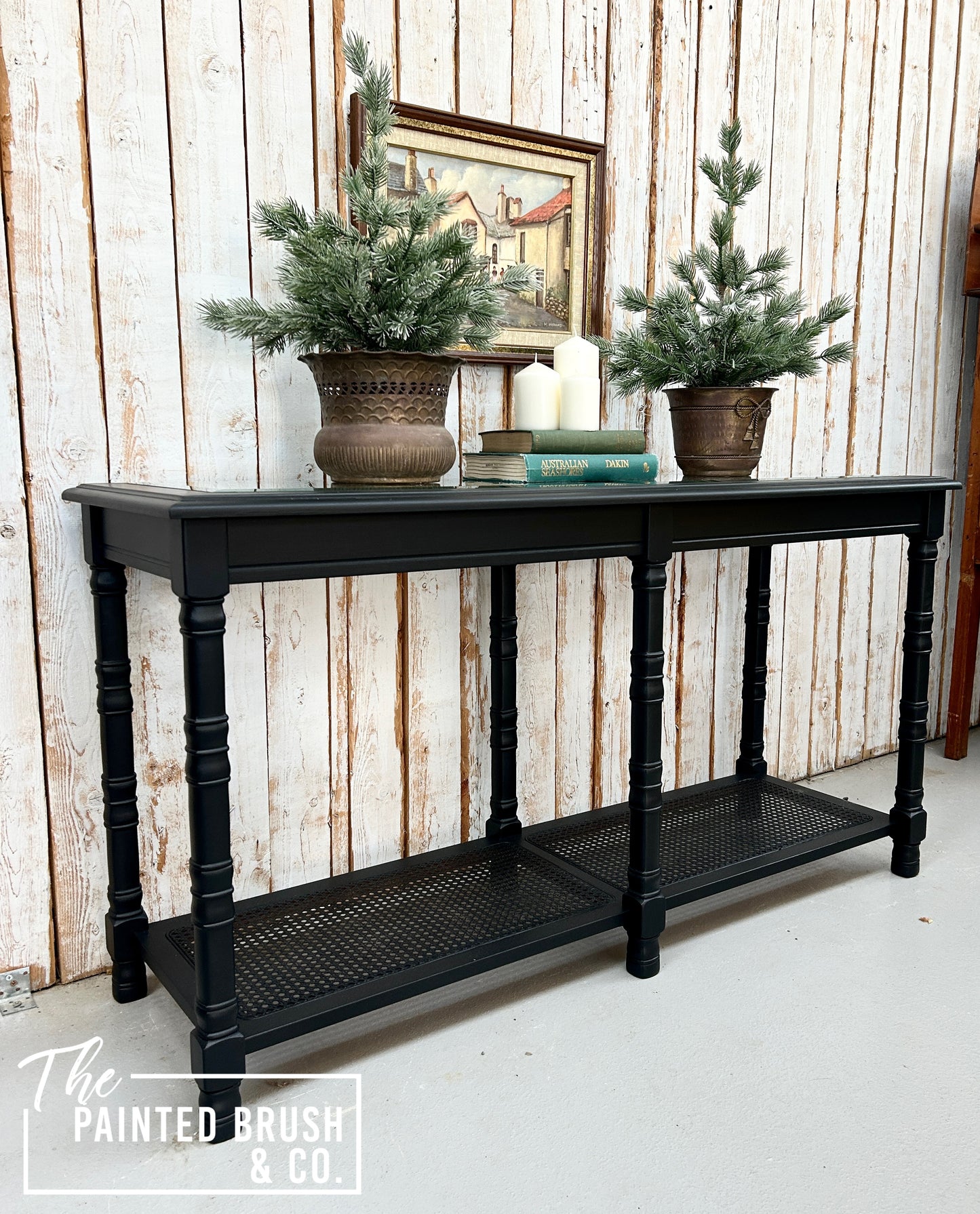 Carbon Hamptons Hall Table