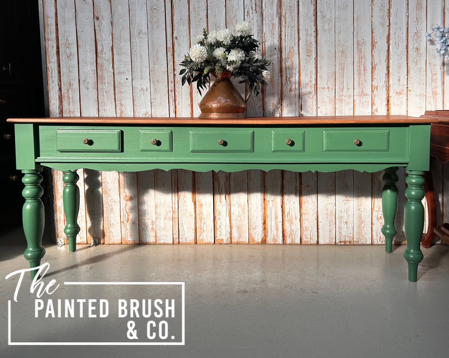 Fern Green Hall Table