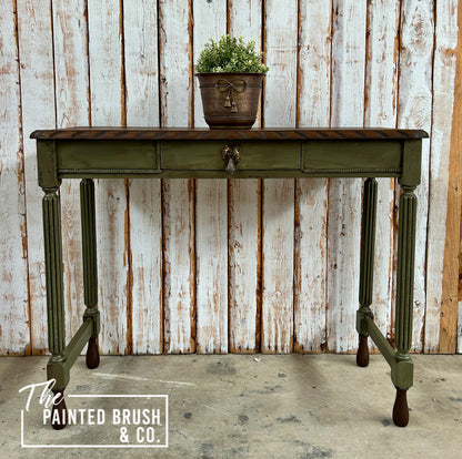 Rustic Vineyard Hall Table