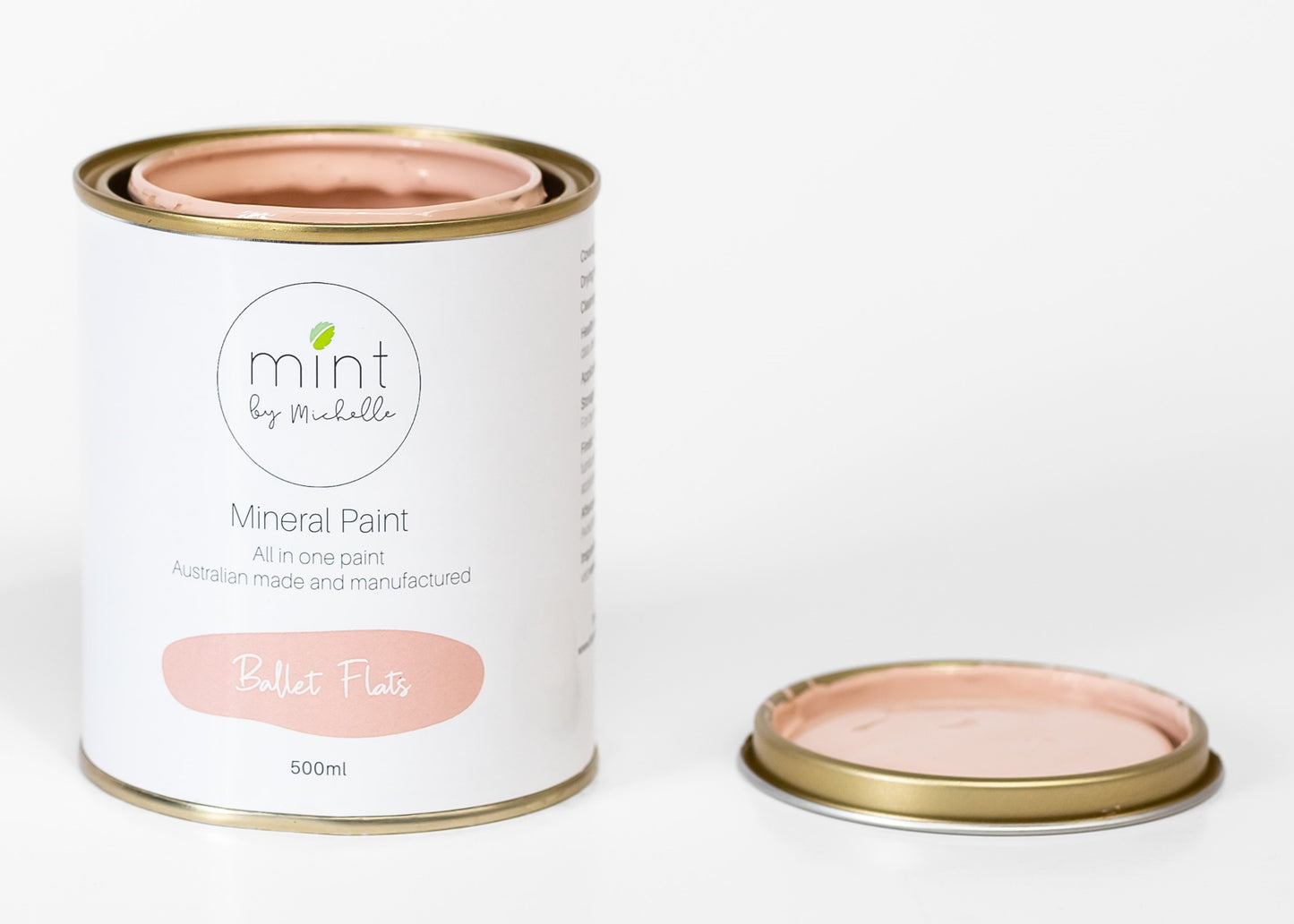Mint Mineral Paint | Ballet Flats