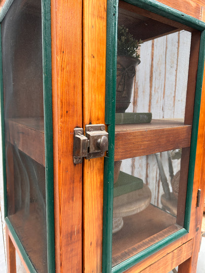Vintage pine Meatsafe