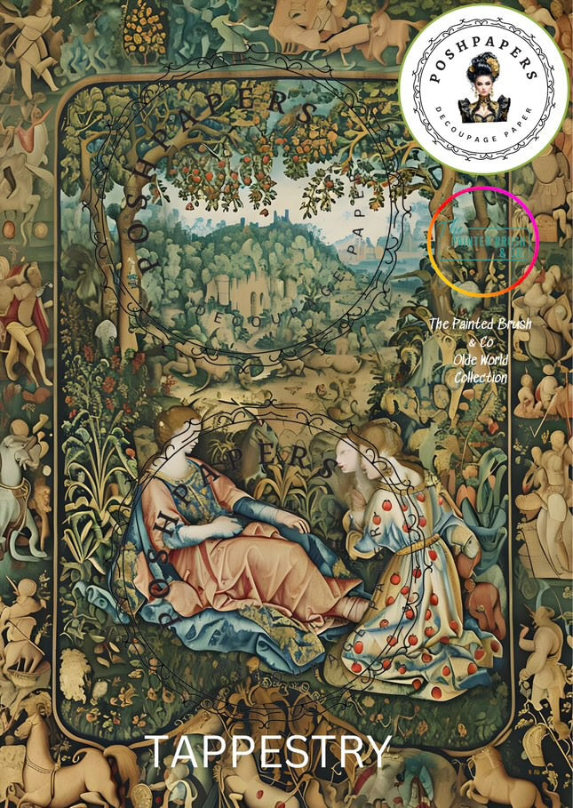 Psoh Paper Posh Papers - Tapestry – The Painted Brush & Co.
