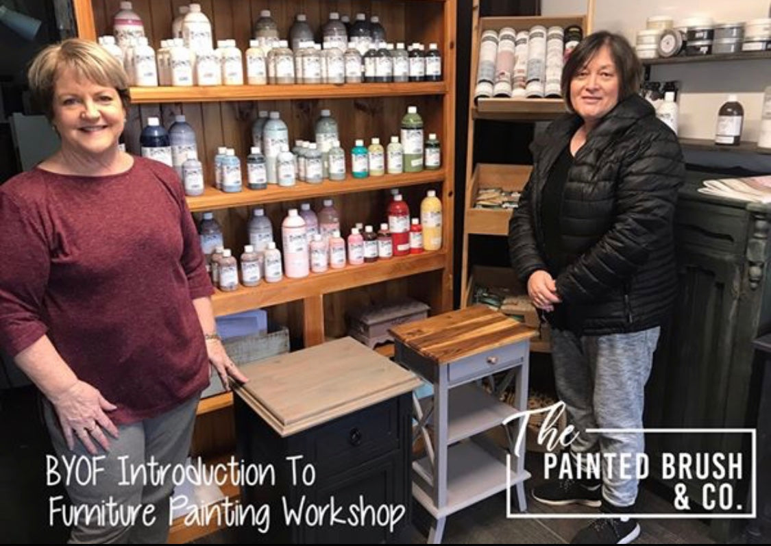 BYOF Introduction to Furniture Painting Workshop | Saturday April 5th 10am-2pm