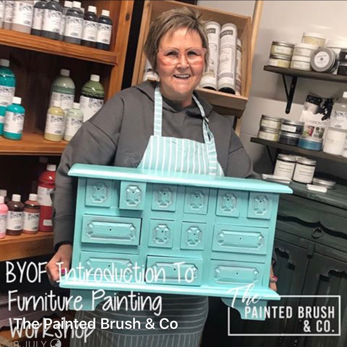 BYOF Introduction to Furniture Painting Workshop | Saturday April 5th 10am-2pm